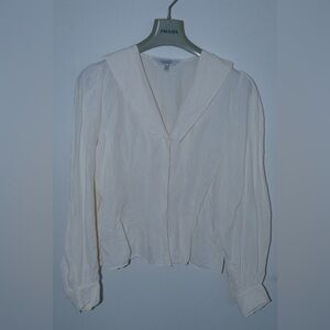 & Other Stories Stockholm Atelier Cream Blouse